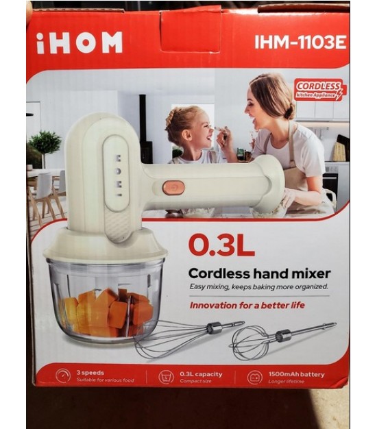 iHOM 3-in-1 Hand Mixer. 1300 Units. EXW Ontario, Ca